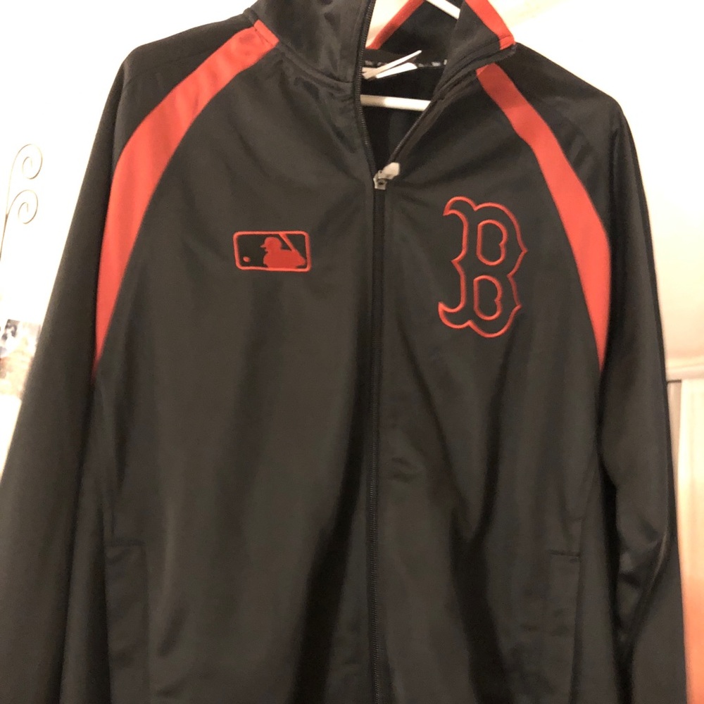 Official MLB Boston Red Sox athletic zip up jacket